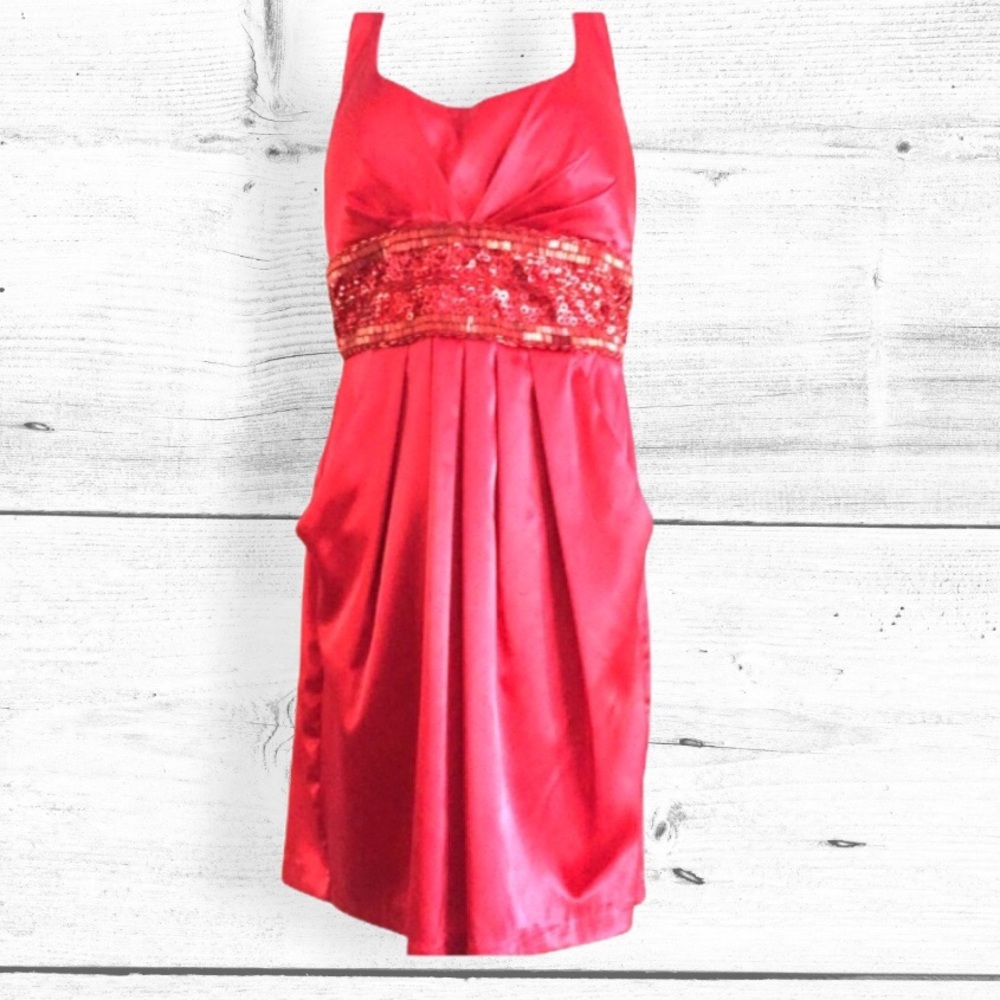 Josh & Jazz red prom dress